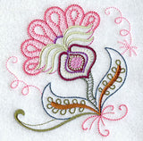 Vintage Jacobean Flower 8