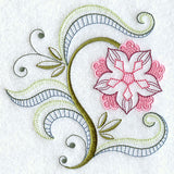Vintage Jacobean Flower 9