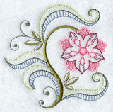 Vintage Jacobean Flower 9