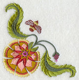 Jubilant Jacobean Bloom Corner 1