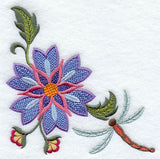 Jubilant Jacobean Bloom Corner 2