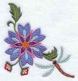 Jubilant Jacobean Bloom Corner 2