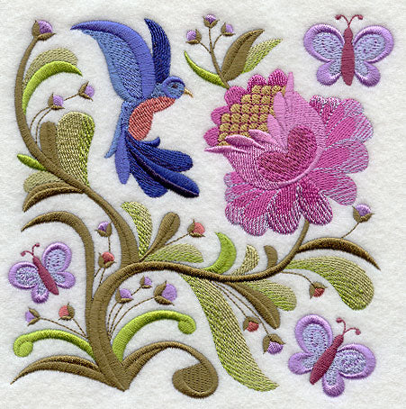 Jacobean Hummingbird Garden