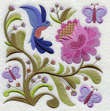 Jacobean Hummingbird Garden