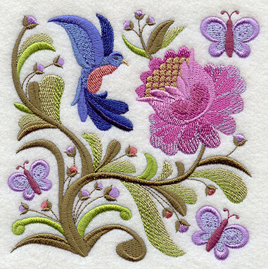 Jacobean Hummingbird Garden