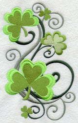Swirling Shamrocks Stack