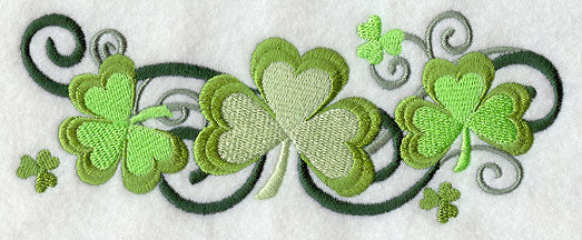 Swirling Shamrocks Trio