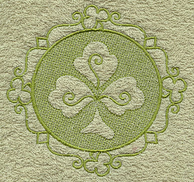 Fancy Shamrock (Embossed)