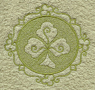 Fancy Shamrock (Embossed)