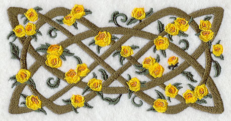 Celtic Roses Border