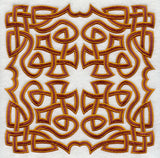 Celtic Knotwork Square