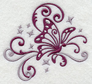 Fluttering Filigree Butterfly 1