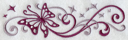 Fluttering Filigree Border