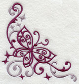 Fluttering Filigree Corner