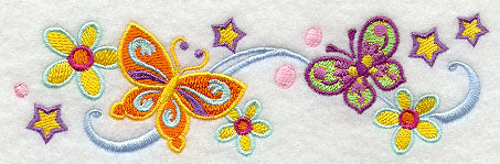 Social Butterfly Border