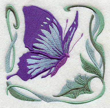 Art Nouveau Butterfly 6