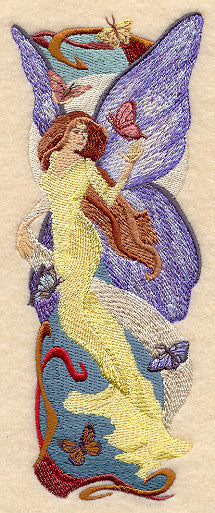 Art Nouveau Butterfly Fairy