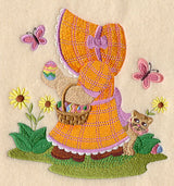 Egg Hunt Sunbonnet Sue