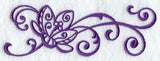 Floral Filigree Border