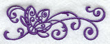 Floral Filigree Border