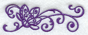 Floral Filigree Border
