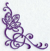 Floral Filigree Corner