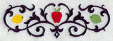 Wrought Iron Fruit Border