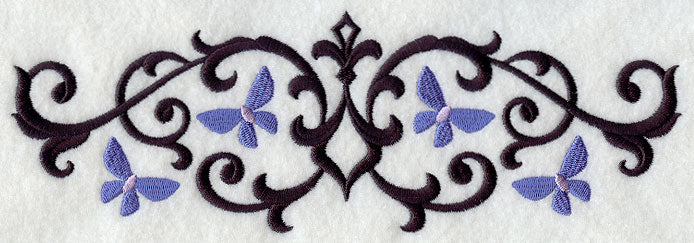 Wrought Iron Spring Border