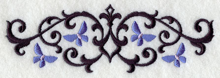 Wrought Iron Spring Border