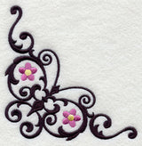 Wrought Iron Spring Corner