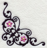 Wrought Iron Spring Corner