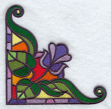 Striking Stained Glass Corner