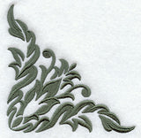 Dainty Floral Damask Corner