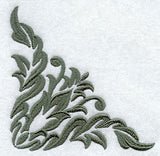 Dainty Floral Damask Corner