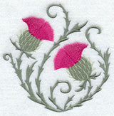 Blooming Thistles Circle