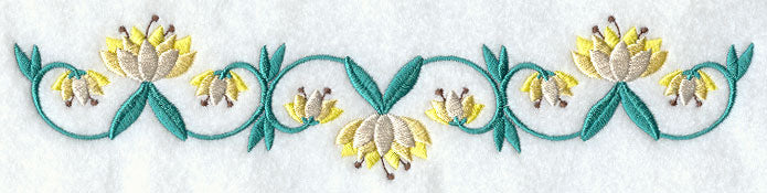 Lotus Flower Border