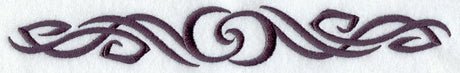 Tribal Swirls Border