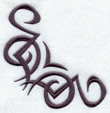 Tribal Swirls Corner