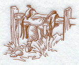 Old West Quick-Stitch Saddle