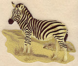 Sepia Safari Zebra