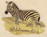 Sepia Safari Zebra