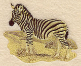 Sepia Safari Zebra