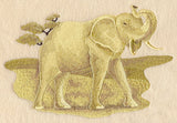 Sepia Safari Elephant