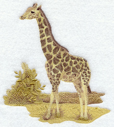 Sepia Safari Giraffe