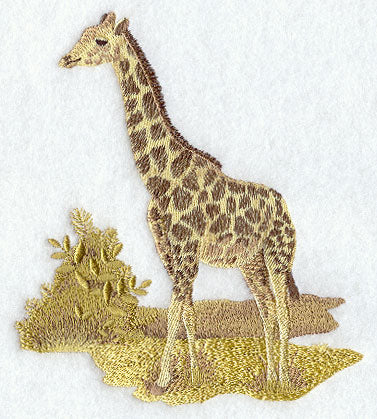 Sepia Safari Giraffe