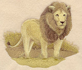 Sepia Safari Lion