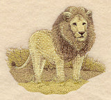Sepia Safari Lion