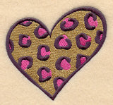 Leopard Print Heart
