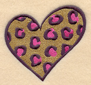 Leopard Print Heart