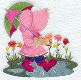 April Showers Sunbonnet Sue